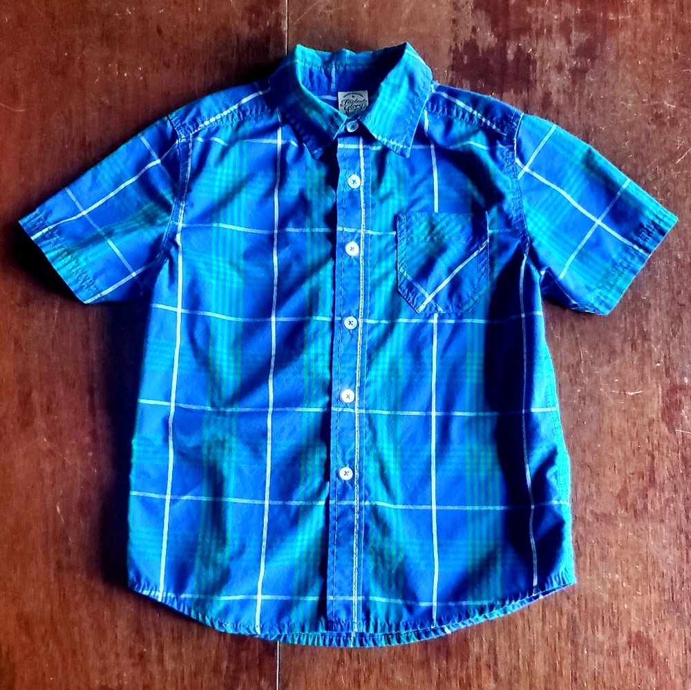 Faded glory boys botton shirt